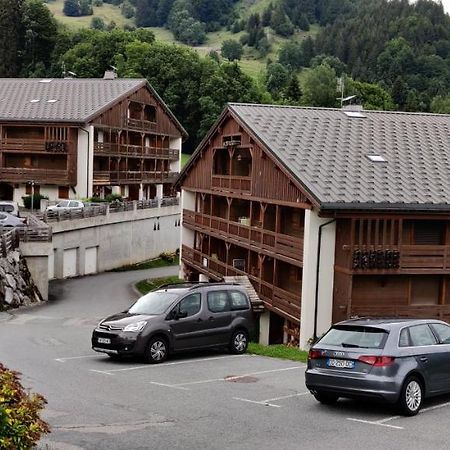 Coquet F2 La Giettaz Avec Garage Velos/Motos Exterior photo