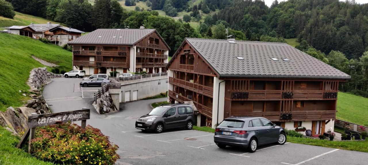 Coquet F2 La Giettaz Avec Garage Velos/Motos Exterior photo
